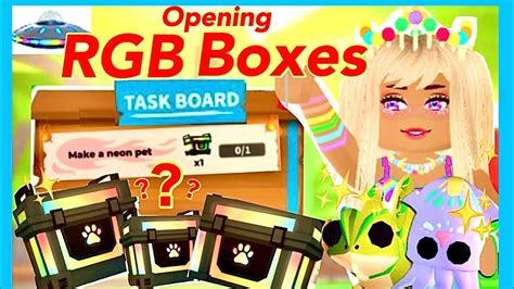 In todays Roblox Adopt Me video, we'll be taking a look at the new RGB Box coming to Adopt Me that contains new pets and toys. We'll also check out the Tas...